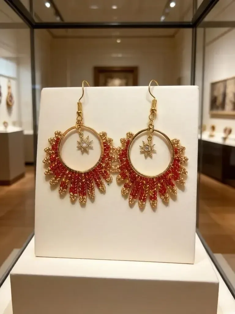 Серьги Солнечное Сияние